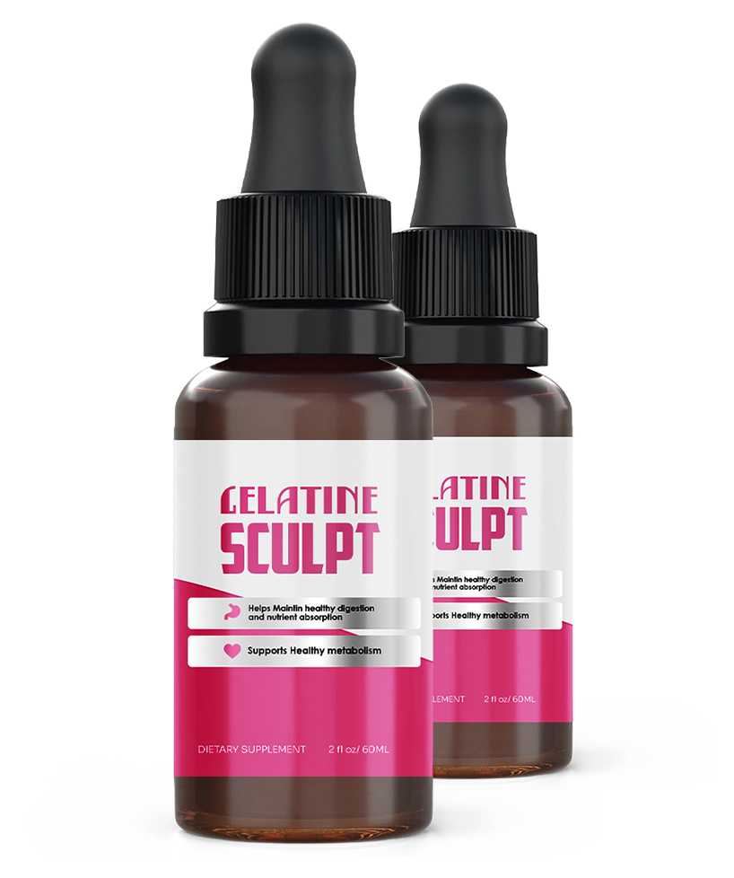 Gelatine Sculpt 2 bottles package